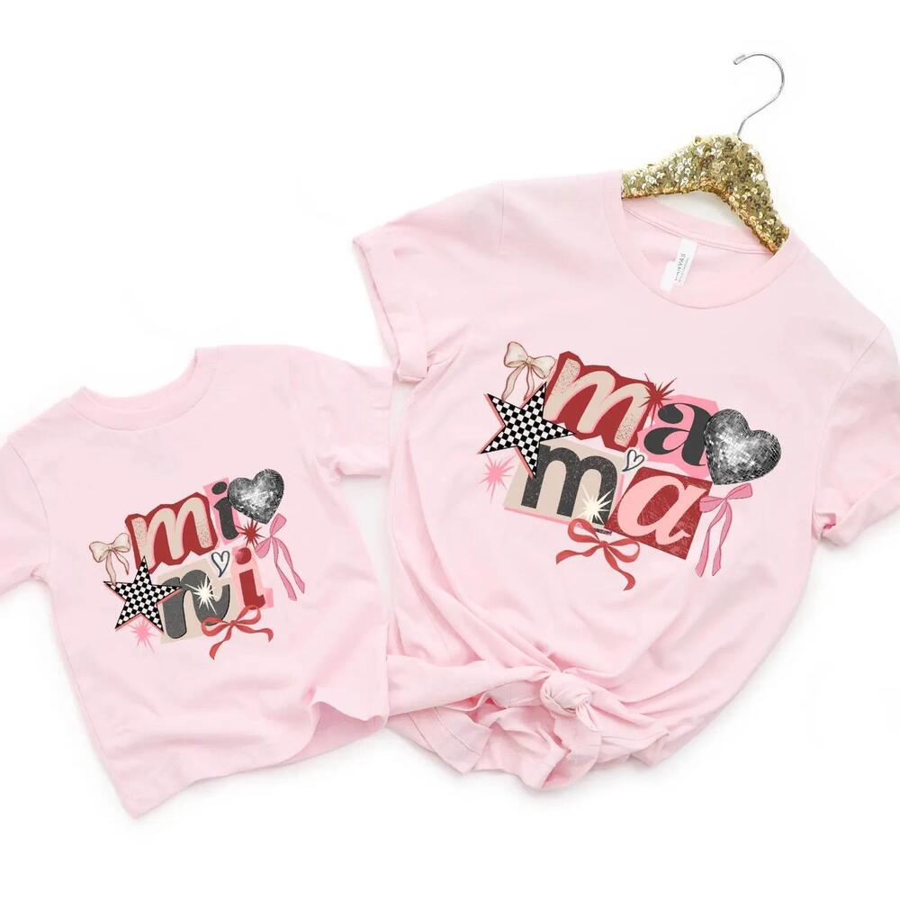 Mama Mini Shirt Mommy And Me Matching Tee